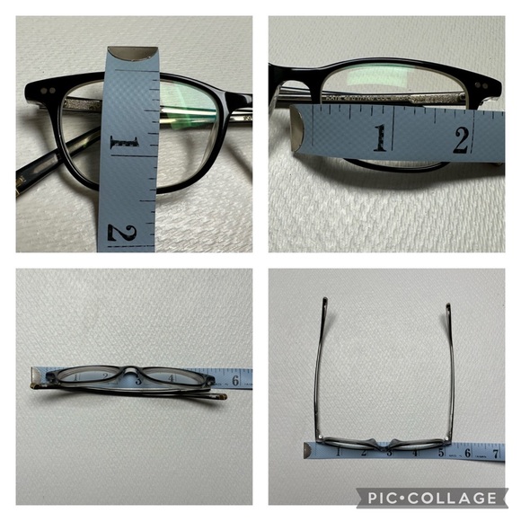 Moscot Spirit NYC Kate Square/Round Glasses in Black Crystal EUC - Picture 13 of 15